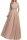 Abendkleid mit Plisseerock Langarm 832001