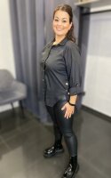 Damen Hemd Asymmetisch