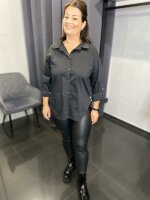 Damen Hemd Asymmetisch