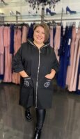 Cardigan mit Reißverschlüß mit Glitzer 199