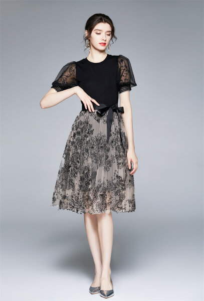 Midikleid mit Tüllrock CX_8696