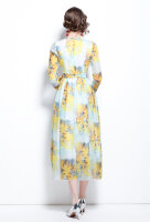 Midikleid mit Blumenprint HCX_9504_