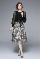 Midikleid mit Tüllrock HCX_9993
