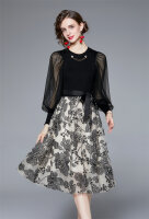 Midikleid mit Tüllrock HCX_9993