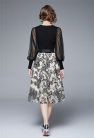 Midikleid mit Tüllrock HCX_9993