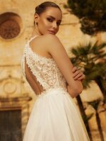 Brautkleid ZULA in A-Linie aus Tüll & Spitze