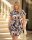 Etuikleid Hemdkleid mit Print EM85613