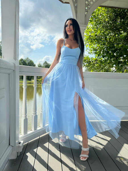 Abendkleid mit Tüllrock EM86170