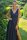 Glitzer Abendkleid mit Gürtel 21504 Stretch Silber 32