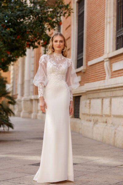 Brautkleid Reggie mit Bolero Jarice J054