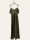Satin Abendkleid mit Schnürung R8323