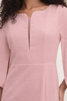 Etuikleid 3/4 Cape- Ärmeln R8319