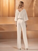 Brauttop Bluse E-417 Bianco Evento