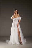 Brautkleid mit Schulterärmeln Beliks BSV069 514