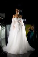 Brautkleid Schleier-Ärmeln Beliks BSV039 505