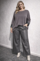 Hosenanzug mit Palazzo Hose & Pullover CD90539