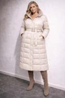 Damen Wintermantel Lang 2 -Farbig 2978