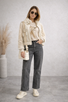 Kunstfell Winter Jacke 81371