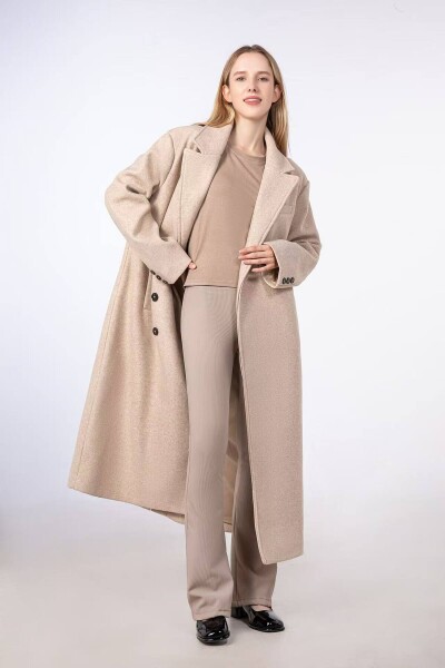 Oversize Mantel mit Wolle LM81890