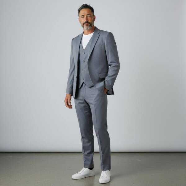 Herrenanzug 3 Tlg: Sakko,Weste,Hose 2504025040