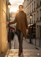 Damen Pullover asymmetrisch 2003